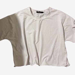 White Women's Crop Top